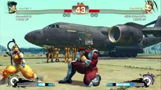 [SSF4] Dictator(dynamic318)vsIbuki(NEW SHIMAUTA) 10/10/29 PS3