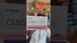 Clinsol Soap Review| Acne, Pimples Reducing Soap, Best Medicine for acne, pimples, oily skin #acne