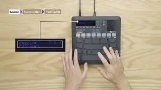 Yamaha FGDP-50 &ndash; Manual Video #5 1. Session 2. Synchro Start 3. Part On/Off 4. Click