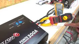 FONTE200A - TESTE de Potência na Prática
