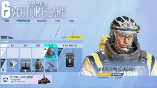 Rainbow Six Siege - Vector Glare | Battle Pass (Full Showcase)