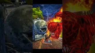 Scary Moon Train Vs Lava Moon Train In Indian Bike driving 3d #indianbikesdriving3d #shorts