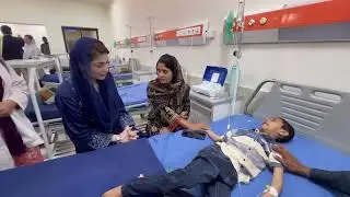Punjab Chief Minister Maryam Nawaz visited Holy Family Hospital Rawalpindi, inspected various wards.
