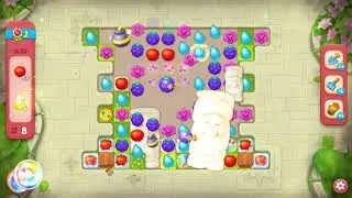 Gardenscapes 1630 Hard Level - 13 moves - NO BooSTERS