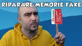 COME RIPARARE MEMORIE FAKE - PENDRIVE, CHIAVETTE, SD E MICROSD FALSE