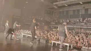I PREVAIL Brian Burkheiser Backstage with Throat Saver