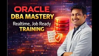 Oracle DBA Mastery  Realtime, Job Ready Training I #sqlschool #oracledba