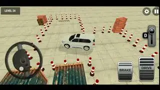 Prado car games, Modern car, Parking car games 2020 ||  level 24 || Game with Angad