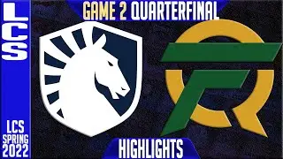 TL vs FLY Highlights Game 2 | LCS Lock In Quarterfinals | Team Liquid vs FlyQuest G2
