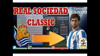 PES 2020 REAL SOCIEDAD CLASSIC Legends - Ps4 EQUIPOS CLASICOS - Vintage Futbol Legends RETROfutbol
