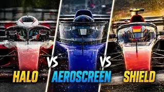 F1 Halo Vs Aeroscreen Vs Shield