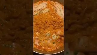 Ros&eacute; rabokki #buldakramen #samyangkorea #asmrfood