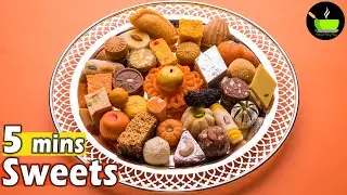 Prepare Indian Sweets in only 5 Minutes | Quick & Easy Indian Sweets Recipe | Easy Mithai Recipes