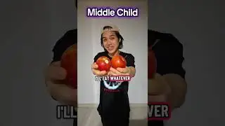 How Siblings Share Food 🤣 First vs Middle vs Youngest Child #comedyshorts #siblings #relatablecomedy