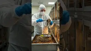This Man Milks Deadly Snakes for a Living! #unusualjob #weirdjobs #snakemilker