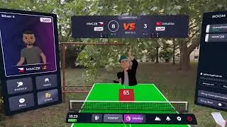 Eleven Table Tennis Multiplayer - Meta Quest 3 AR - 2024-05-21 18:22 Gameplay
