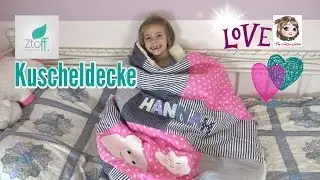 HANNAHS NEUE KUSCHELDECKE ❤️ Sooo gemütlich und kuschelig ❤️ Geschenkidee | Ztoff.