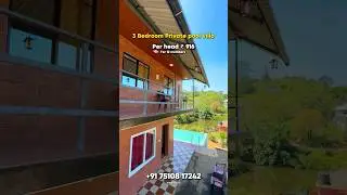 Budget friendly pool villa in vagamon&hellip;. ₹11000 for 12 members&hellip;call 7510817242 #vagamon #poolvilla
