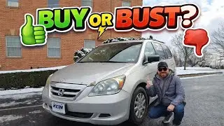 Покупать или нет? Обзор Honda Odyssey 2007 года с большим пробегом!