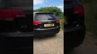 Audi A3 3.2 V6 quattro exhaust sounds.