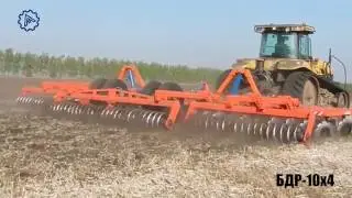 Борона дисковая режущая БДР 10х4