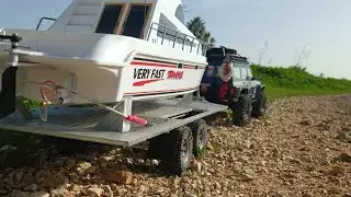 First departure on the Heng long yacht Rc