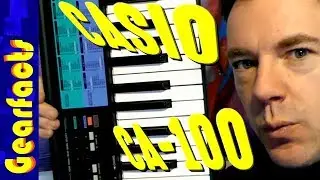 Casio CA-100 revisited - weird sounds, weird keyboard
