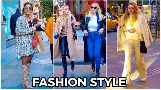 How Do People dress in Istanbul- Fall/Winter Fashion Style - November Street Style Outfit [4K]