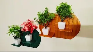 Cardboard Wall Shelf Craft Ideas | Cardboard Reuse Ideas | Diy Craft 