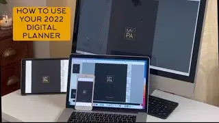 How to use The 2022 MY PA Digital Busines Planner - Digital Planner Guide