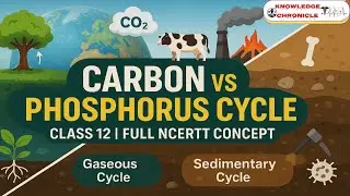 Nutrient Cycling Explained: Carbon & Phosphorus Cycle | Class 12 | Full Concept with Examples! 