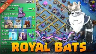 Royal Ghost Legend Hits | Royal Ghost TH15 Attack strategy | Royal Ghost with Bats Attack Strategy |