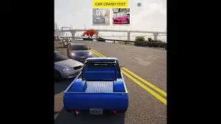 Which Game Has Best Car Crash Damage Physics? CarX Street Vs Car Parking Multiplayer 2 #carcrash