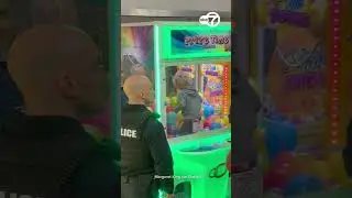 Toddler Stuck Inside Claw Machine Lives His Best Life