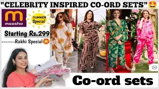 Meesho *CO-ORD* Sets Haul🎀 | Office/College/Daily wear | Viral Co-ord Set @Stylewithsimrankour