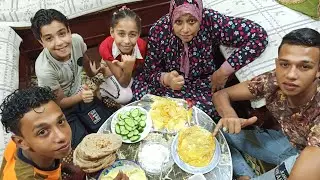 حبايب قلبنا تعالوا شوفوا السحور عندنا⁦👍🏻⁩