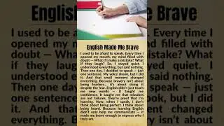 English made me brave 💯🔥#English #education #englishgrammar #learnenglish #english