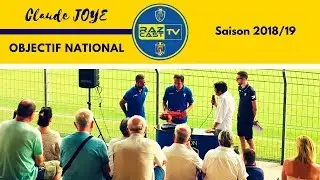 Claude JOYE - Objectifs saison 2018/19