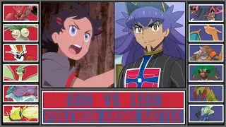 Pok&eacute;mon Anime Battle: GOH vs LEON