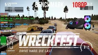 Wreckfest RTX 3090 Gigabyte AORUS WATERFORCE Benchmark  Ryzen 5800x 1080p