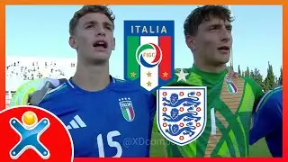 Highlights Andrea Natali vs England 1/4 - U17 European Championship