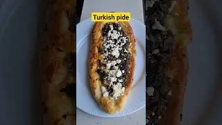 Turkish pide #turkishpide #bread #breadrecipe #partystarter