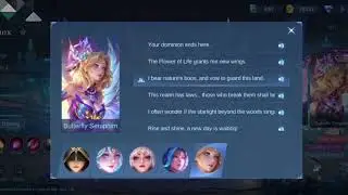 LUNOX BUTTERFLY SERAPHIM | REVAMPED LUCKYBOX SKIN VOICE LINES