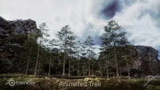 Create and Animate Trees in Blender in just 10 minutes!