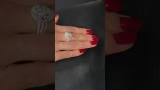 Coronet Pear Cluster Ring by Coronet