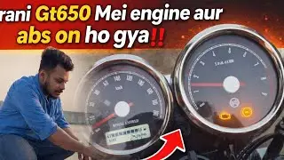 New GT650 Mein Engine & ABS Light ON 😱 | Normal Hai Ya Problem? #royalenfield 