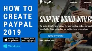 How to make Paypal account 2019