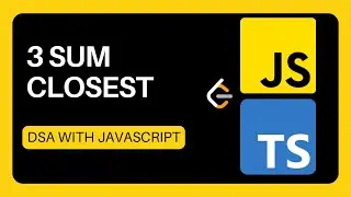 3Sum Closest || DSA with JavaScript || in Hindi || Leetcode - 16