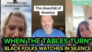 WHITE AMERICAN PANIC AS BLACK VOICES CHOOSE SILENCE 