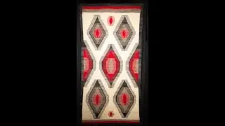 1930's Eye Dazzler Navajo Rug At Auction, February 29th, @7PM